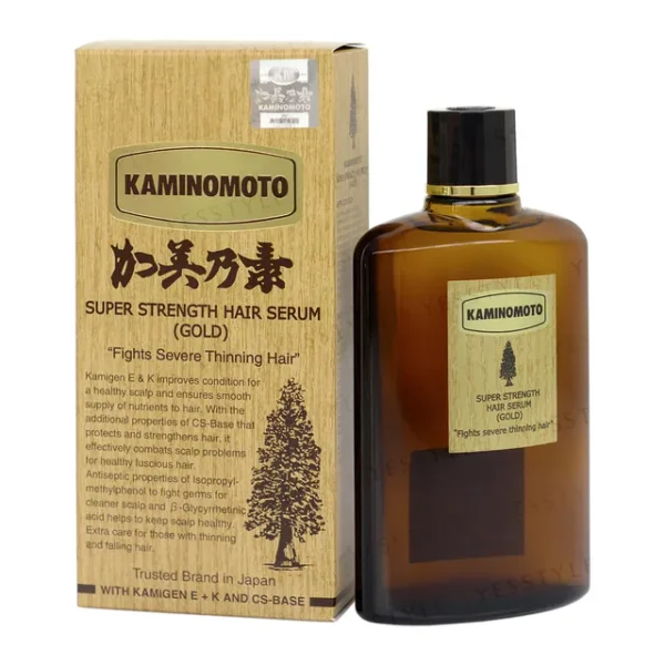 KAMINOMOTO - Super Strength Hair Serum Gold 150 ml