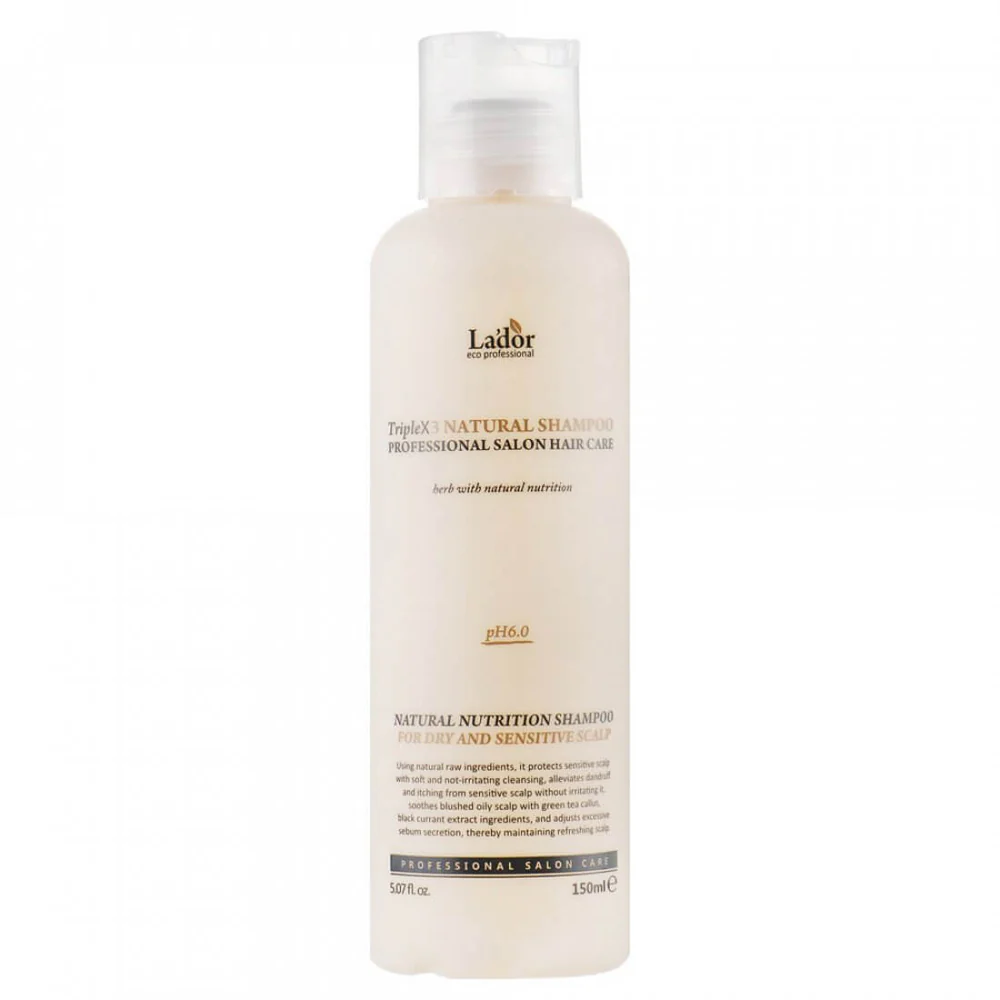 Lador Triplex Natural Shampoo looduslik sulfaadivaba šampoon