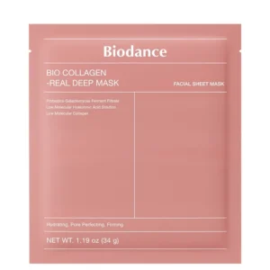 Biodance Bio-Collagen Real Deep Mask niisutav ja elastsust toetav hüdrogeelmask 4tk 34g x 4